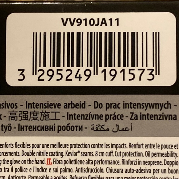 Deltaplus VV910 EOS NOCUT Safety Gloves - Picture 4 of 5